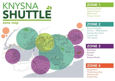 Shuttle service for Knysna